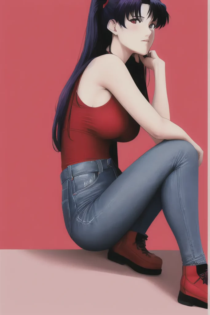 Misato Katsuragi from Neon Genesis Evangelion