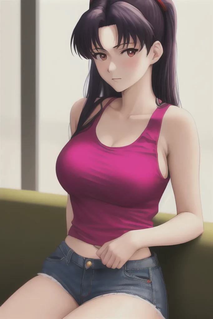 Misato Katsuragi from Neon Genesis Evangelion